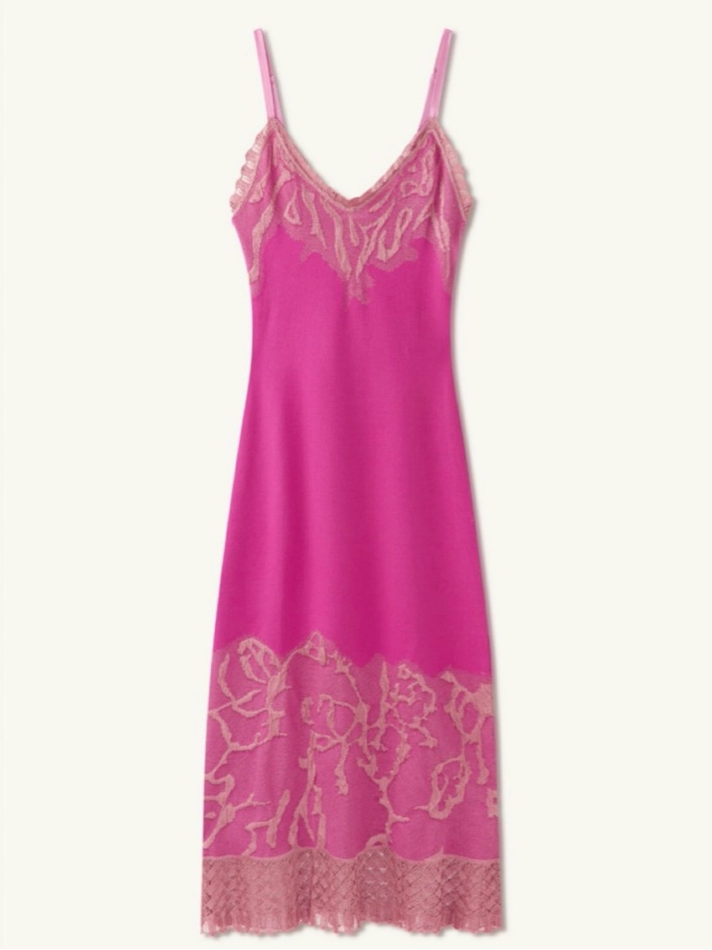 ISO Asta Resort Adele Pink Midi Dress